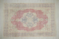 8x12 Oversize Vintage Oushak Rug: Mid-Century Modern Turkish Wool Carpet Rugs,Scandinavian Style.