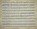 7.5x10 Large Natural Gray Striped Kilim Rug: Summer Outdoor Decor Flat Weave Turkish Rugs