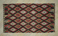Vintage Turkish Kilim Rug: 6.5"x11.6" Handwoven Flat-weave Rugs