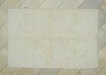Antique Navajo Style Kurdish Blanket Kilim Rug,4x6 Ft,Cream Color Rugs.