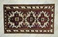 Primitive Pattern Old Turkish Anatolian Carpet Rug: 5.5x9.4 Feet,Multi Colors Area Floor Rugs