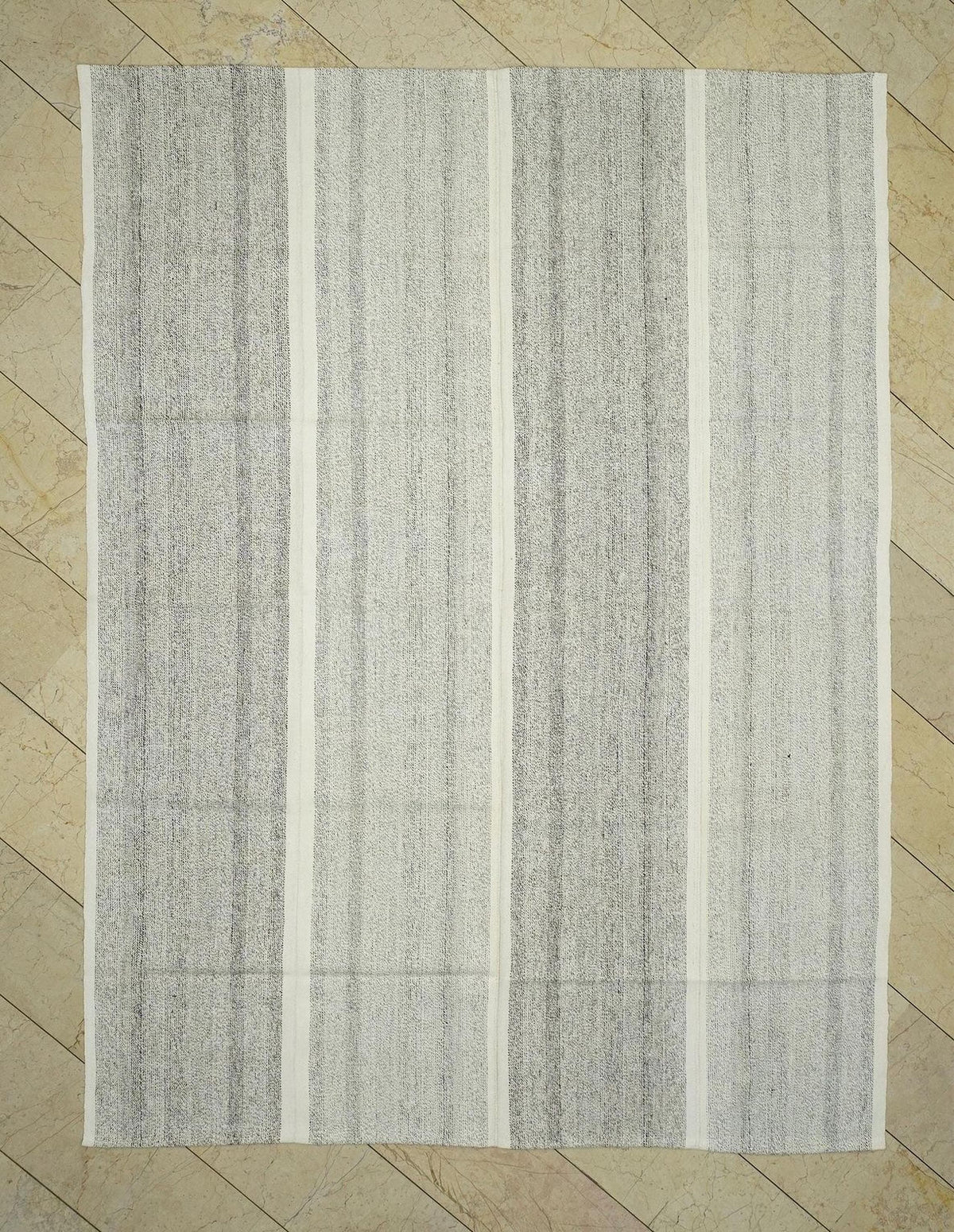 7x10 Scandinavian Style: Cotton And Goat Hair Woven Rug, Home Living Floor Decor Rugs.