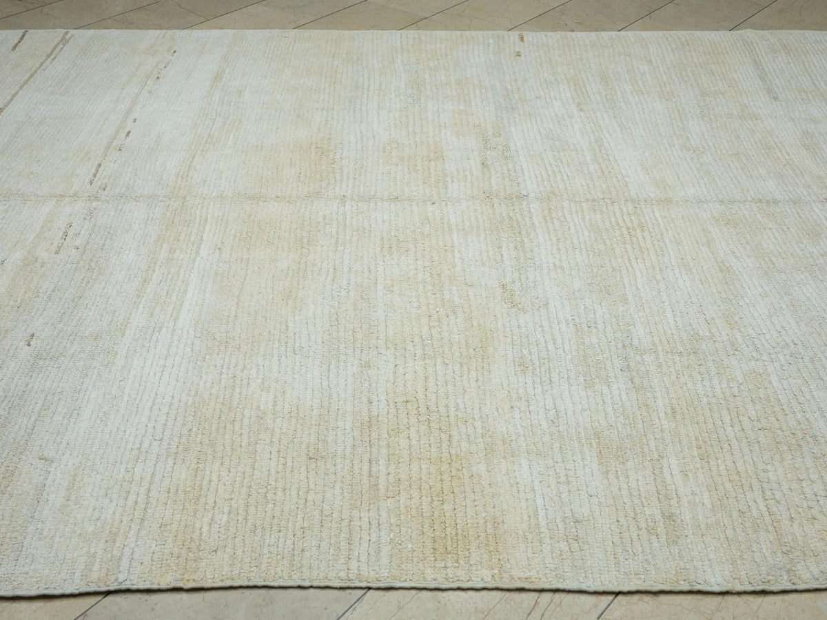 8x10 Plain Off White Eco-Friendly Hemp Rug: Contemporary Home Living Floor Decor Rugs
