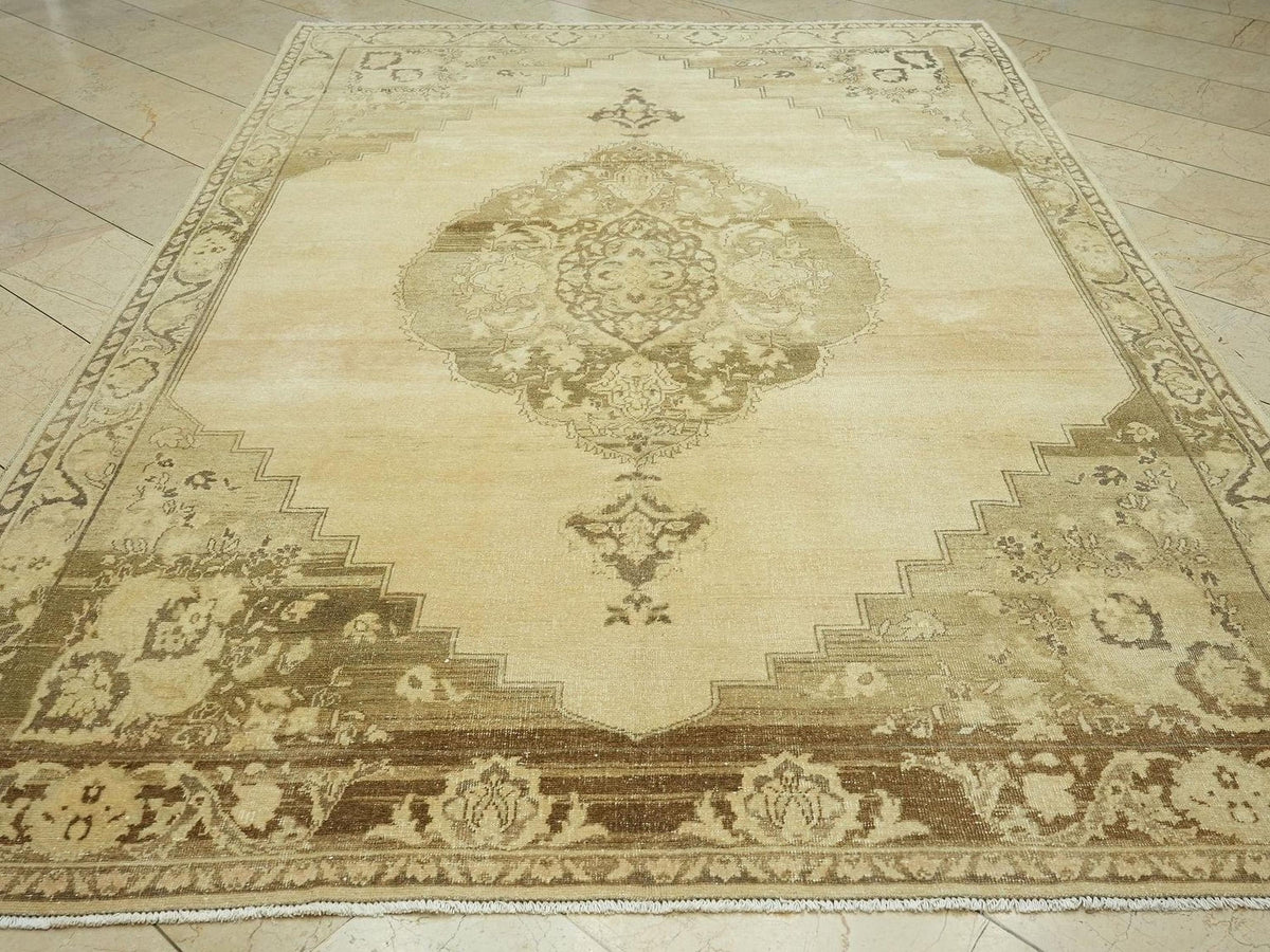 1940s Antique Kars Carpet Rug,6.9x10.3 Feet,Large Turkish Wool Rugs.