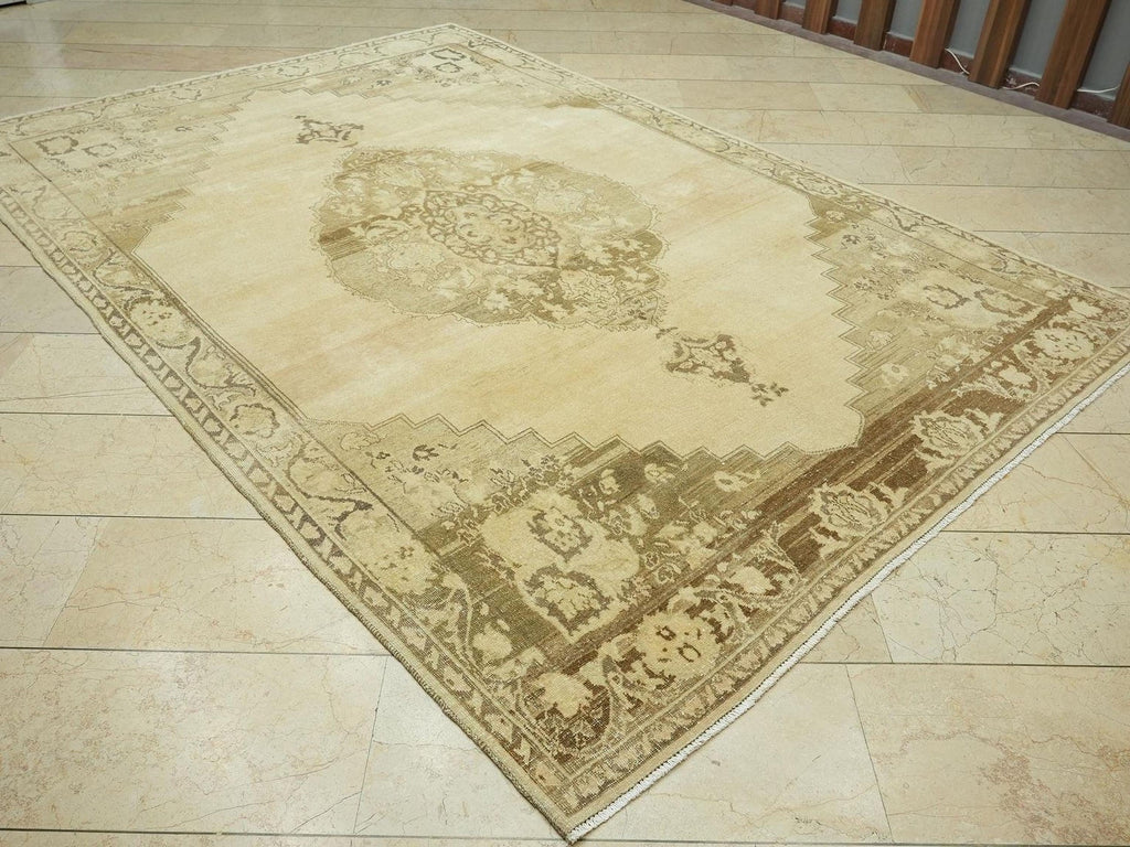 1940s Antique Kars Carpet Rug,6.9x10.3 Feet,Large Turkish Wool Rugs.