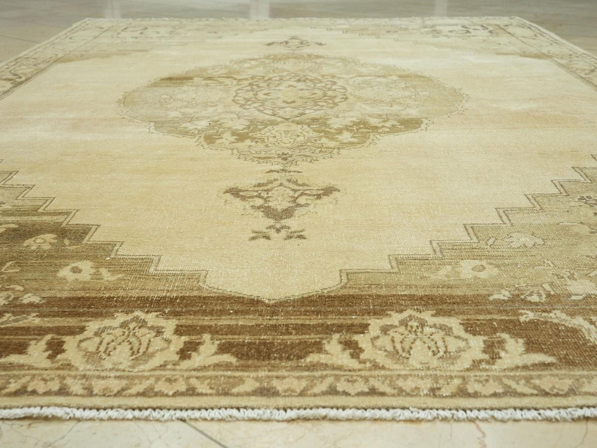 1940s Antique Kars Carpet Rug,6.9x10.3 Feet,Large Turkish Wool Rugs.