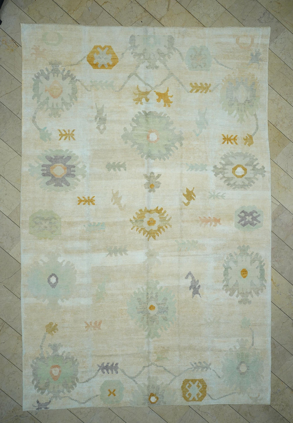 Oversized Oushak Rug: 10x14 White Hemp & Wool Luxury Home Living Decor Turkish Rugs.