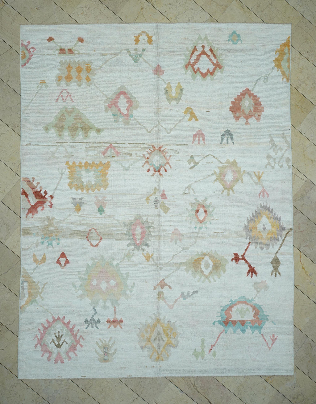 Luxury Home Living Decor Hemp & Wool Turkish Carpet Rug: 9x12 Neutral Rugs.