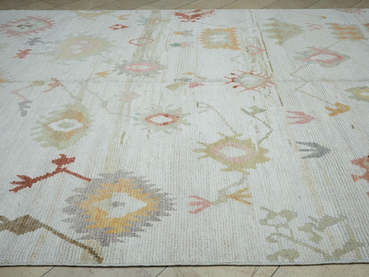 Luxury Home Living Decor Hemp & Wool Turkish Carpet Rug: 9x12 Neutral Rugs.