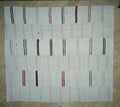 12x14 Scandinavian Style Broken Striped Hemp Kilim Rug: Oversized Turkish Flat-Woven Rugs.