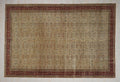 Oversize Turkish Wool Carpet Rug: Distressed Kayseri, 7,8"x11,6"