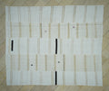9x11 Handmade Broken Stripe Patchwork Hemp Kilim Rug: Home Living Floor Decor Neutral Rugs.