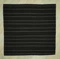 9x9 Plain Natural Goat Hair Brown Kilim Rug: Nomadic Flat Weave Oversize Rugs.