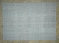 Minimalist Ivory Turkish Kilim Rug: Oversize Flat Weave Rugs 9,4x13,6 Ft.