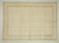 Handmade Wool Oushak Rug: 7'x10' Feet Vintage Turkish Carpet Rugs