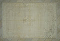 Handmade Wool Oushak Rug: 7x10 Gray Brown Turkish Carpet