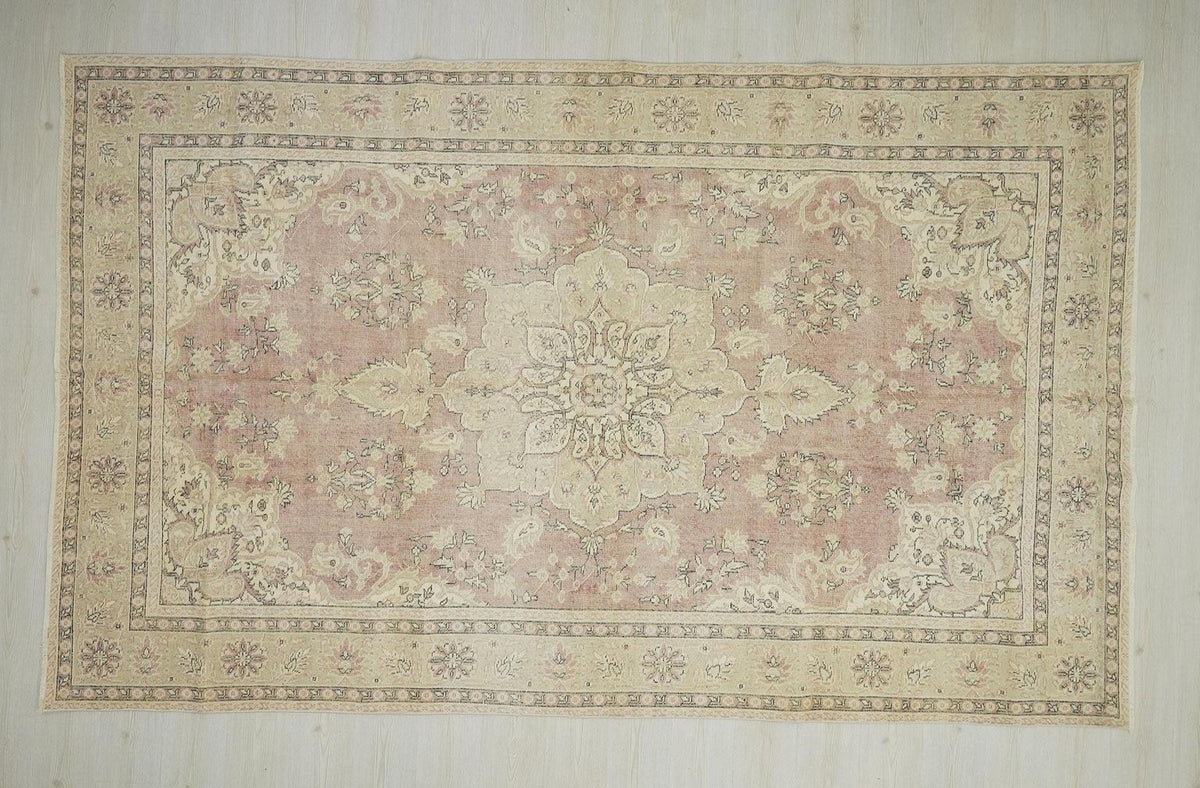 Oversize Mid Century Modern Wool Oushak Carpet Rug,7x11 Home Bedroom Decor.