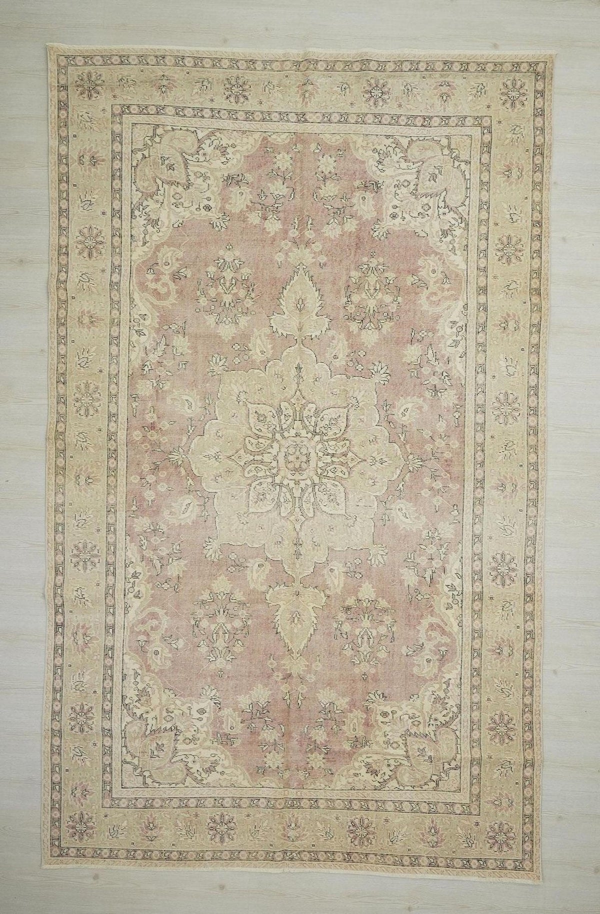 Oversize Mid Century Modern Wool Oushak Carpet Rug,7x11 Home Bedroom Decor.
