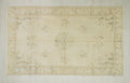 Handmade Oushak Rug: Mid Century Modern Turkish Carpet Rugs,5,8"x9,5" Feet.