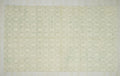 Light Blue Vintage Oushak Rug: Mid Century Modern Turkish Wool Carpet,6,5"x11,1" Ft.