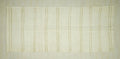 Vintage Hemp Kilim Rug: 5x12 Scandinavian Stripe, Flat Weave