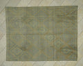 Vintage Turkish Kilim Rug: 6.6 x 8.6 ft, Handwoven Wool,Faded Rugs