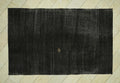 Plain Dark Brown Natural Goat Hair Kilim Rug: 6x9.3 Feet,Turkish Nomadic Handwoven Rugs