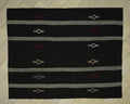 8x10 Dark Brown Natural Goat Wool Woven Kilim Rug,Farmhouse Decor Rugs