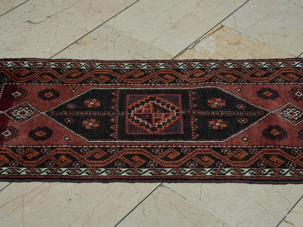 Antique Kurdish Rug: Small Size Wedding Gift Carpet,Wall Hanging Decor Rugs 1.8x4 Feet.