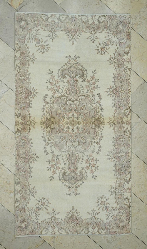 4x7 Handmade Oushak Rug,Home Living Minimalist Decor Rugs