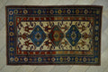 Handmade Wool Turkish Oushak Rug: 4.6 x 7.2 ft, Seasonal Decor Floral Rugs.