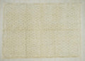 Vintage Turkish Oushak Rug, Wool on Cotton, Faded Floral (7x10 Feet)