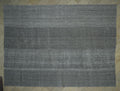 11x15 Plain Natural Gray Turkish Kilim Rug: Oversized Flat-weave Rugs For Home Living Decor.