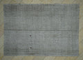 7x10 Cotton & Goat Hair Flatweave Rug: Mid Century Modern Natural Gray Turkish Kilim Rugs.
