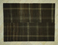 Mid-Century Modern Kilim Rug: 8.2x11 Goat Hair, Stripe Design Rugs.