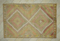Vintage Turkish Kilim Rug: Coffee Brown Embroidered Wool, Mid-Century Home Rugs, 6.4x9.8 ft.
