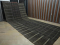 9x21 Extra Large Turkish Kilim Rug: Goat Hair & Rag, Handwoven Striped Pattern Rugs.