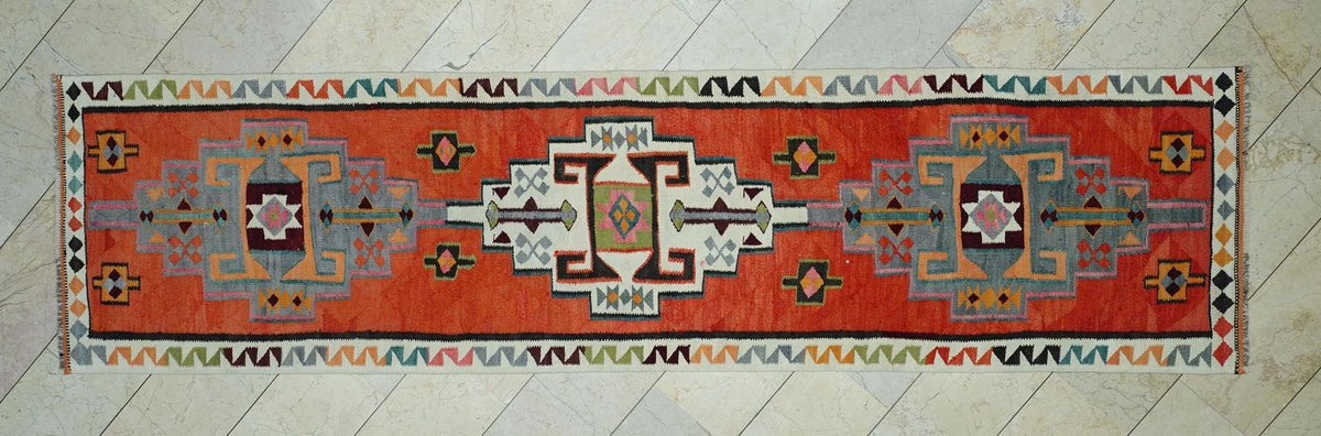 3x12 Kurdish Wedding Gift Handmade Rug Runner,Home Living Decor Rugs