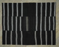 Large Dark Brown Goat Hair Kilim Rug: 10x12.4 ft Vintage Turkish Flat Woven Rugs