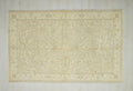 Vintage Oushak Rug: Large Turkish Wool Rugs, Muted Gray & Salmon Carpet 6x10 ft