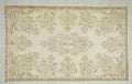 Wool Oushak Rug,6x9 Mid Century Modern Vintage Turkish Carpet.