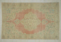 Large Oushak Rug :6,2"x9,4" Feet, Pastel Turkish Wool Carpet.