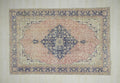 Handmade Oushak Rug: 66"x10" Feet, Mid-Century Modern Turkish Wool Carpet Rugs.
