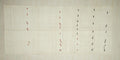 Neutral Vintage Turkish Hemp Kilim Rug: 6x13 Red Embroidered Rugs