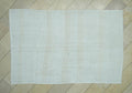 Eco-Friendly Minimalist Striped Vintage Hemp Kilim Rug: 5x8 Turkish Flat Woven Rugs.
