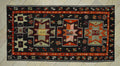 Kurdish Kilim Rug: 5.2x10.2 ft, Brown & Orange Flat Weave Wool Rugs.