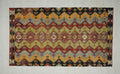 Antique Village Turkish Kilim Rug: Colorful Mid-Century Style Home Living Decor Rugs, 5.6x9.8 ft