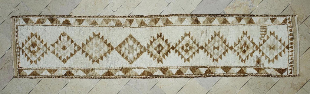 Stair Treads Decor Turkish Wool Moroccan Style Rug Runner: 3x13 Feet.