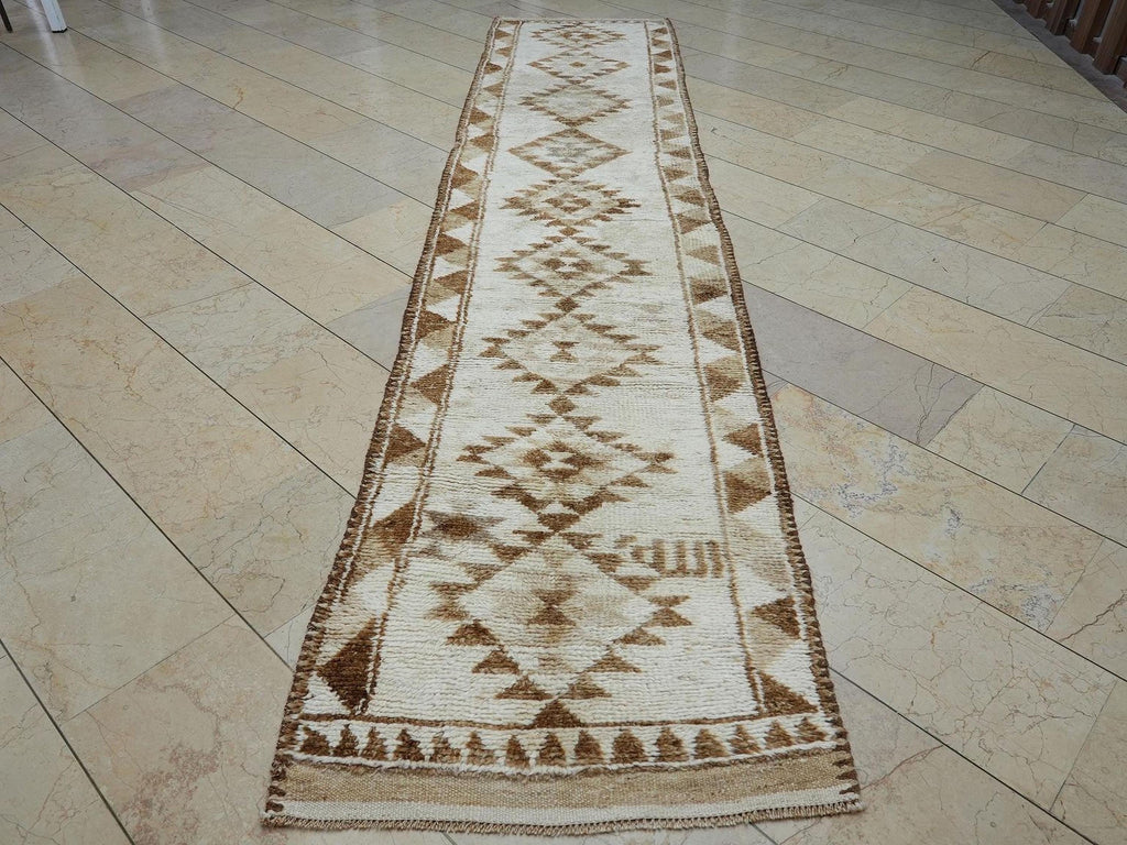Stair Treads Decor Turkish Wool Moroccan Style Rug Runner: 3x13 Feet.