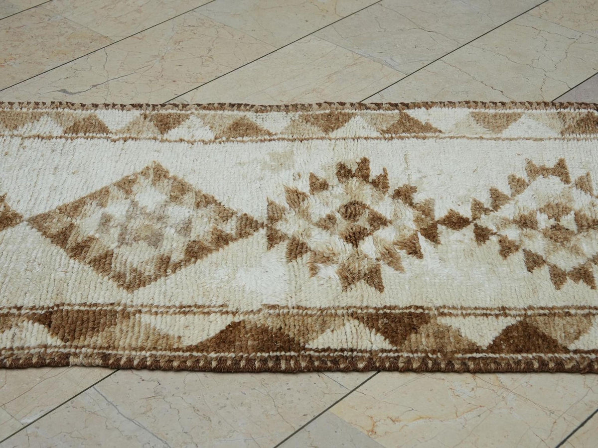 Stair Treads Decor Turkish Wool Moroccan Style Rug Runner: 3x13 Feet.